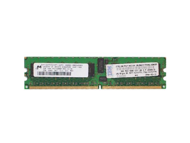 39M5808 IBM 1GB DDR2 PC2-3200 400MHz CL3 ECC Registered 240pin